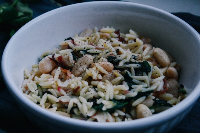 orzo with greens-3